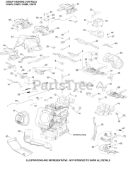 Kohler CH270-3243 - Kohler Command PRO Engine, Basic Version, 7hp, 5.2kW 09 Engine Controls