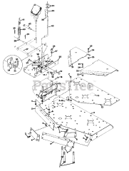 Gravely 887024 - Gravely 60" Deck for 4-Wheel Tractor (SN: 000101 & Above)