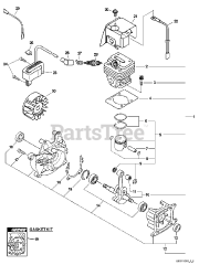 Echo ES-231 - Echo Shred N Vac Blower (SN: 02001001 - 02999999)