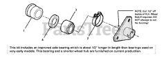 Snapper 7060278 - Snapper Right Hand Fender Bearing Kit