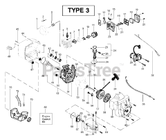 Weed Eater BC 2400 - Weed Eater Brushcutter, Type 3