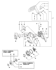 Echo CS-4400 - Echo Chainsaw (Type 1E) (SN: 101001 - 999999)