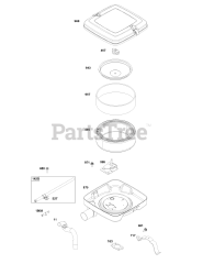 Briggs & Stratton 305447-3093-G1 - Briggs & Stratton Horizontal Engine