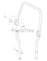 Husqvarna PZ 6029 D (966476701) - Husqvarna 60" Zero-Turn Mower (2012-02) PROTECTION FRAME