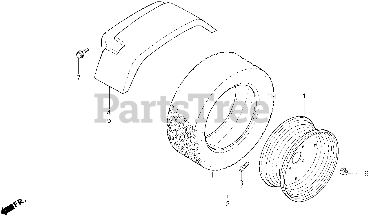 Honda RT5000 A (FA2A) - Honda Multi-Purpose Tractor, Made in Japan (SN