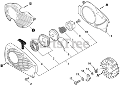 Echo CS-361 P - Echo Chainsaw (SN: C67315001001 - C67315999999)