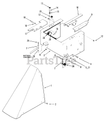 Toro R3-12B601 (112-6e) - Toro Rear-Engine Riding Mower (1990)