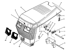 Toro 73520 (520-H) - Toro Garden Tractor (SN: 049000001 - 049999999) (1994)
