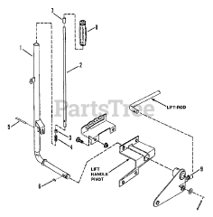 Snapper 7060720 - Snapper Lift Handle Kit Lift Handle
