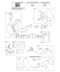 Briggs & Stratton 150312-0112-E1 - Briggs & Stratton Horizontal Engine
