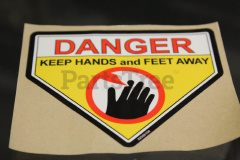 Gravely 07742500 Decal- Danger