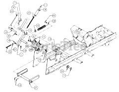 Cub Cadet 2135 (13A-214F100) - Cub Cadet Garden Tractor (SN: 326006 & Above) Implement Lift Handle