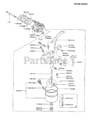 Kawasaki FG200D-BS02 - Kawasaki Engine CARBURETOR