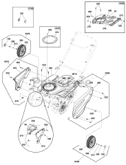 Simplicity 1022 (1697143-00) - Simplicity 22" Snow Thrower, 9.5hp
