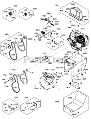 Simplicity P 2128 E (1696928-00) - Simplicity 28" Snow Thrower, 16.5hp