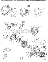 Tecumseh OHSK55-69511C - Tecumseh Engine Engine Parts List #2