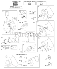 Briggs & Stratton 15D104-0022-E8 - Briggs & Stratton Horizontal Engine