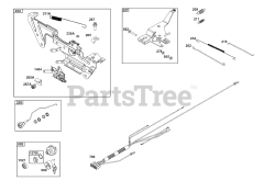Briggs & Stratton 543477-3328-J1 - Briggs & Stratton Horizontal Engine Controls Group