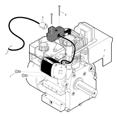 Murray 629108x5A - Murray 29" Snow Thrower (2002) Electric Start Assembly
