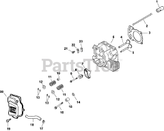 Kohler CV15-41535 - Kohler Command PRO Engine, Made for MTD, 15hp, 11.2kW Head/Valve/Breather