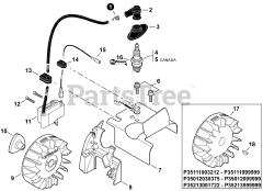 Echo PB-255 LN - Echo Handheld Blower (SN: P35213001001 - P35213999999)