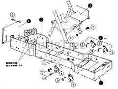 Snapper 1650 A (80524) - Snapper Garden Tractor, 16hp Frame
