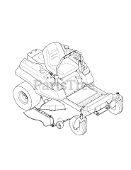 MTD 17AE2ACG004 - MTD Gold Zero-Turn Mower (2009)