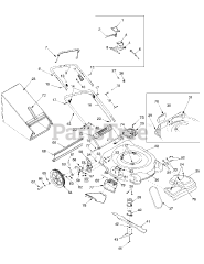 Yard Machines 12A-566J129 - Yard Machines Walk-Behind Mower (2002) (Home Depot)