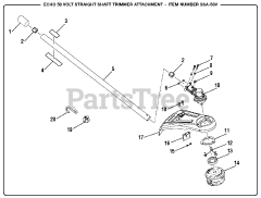 Echo CST-58V (CPH-58V) (SSA-58V) - Echo String Trimmer, 58V Battery, Split Boom, Revision 05 (2018-03)