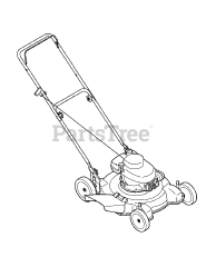 Yard Machines 11A-085B229 - Yard Machines Walk-Behind Mower (2008) (Home Depot)