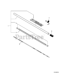 Echo 99944200563 - Echo ProThatch Attachment Main Pipe Assembly