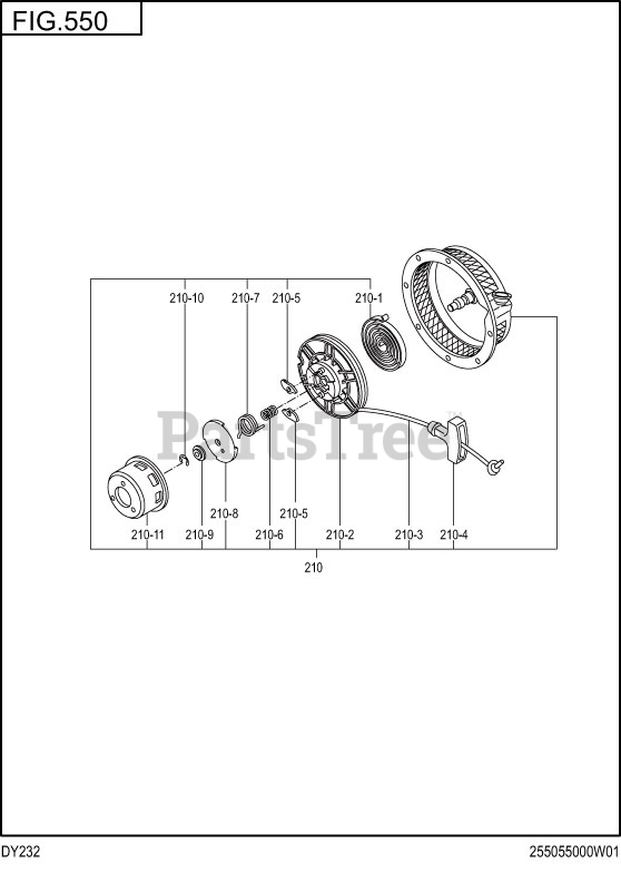 Subaru Robin DY232BB0210 DY23 2