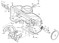 Murray 620301x61A - Murray 20" Snow Thrower (2000)