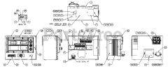 Generac QT10068KNSNA - Generac 100kW Home Standby Generator (SN: 5500181 - 5593197) (2009) Battery Charger H-Panel 10A 12V (0G4140D)