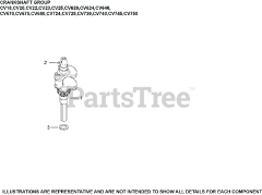 Kohler CV22-67518 - Kohler Command PRO Engine, Made for MTD, 23hp, 17.2kW Crankshaft 1-24-4 CV18-750