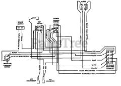 Scag SWZ48-15KH - Scag 48" Walk-Behind Mower, 15hp Kohler (SN: 4070001 - 4079999) Handle Wire Harness - Electric Start