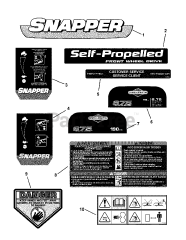 Snapper SPV 22675HWFC (7800264) - Snapper 22" Walk-Behind Mower, 6.75hp
