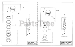 Kohler K341-71334 - Kohler K-Series Engine, Made for Gravely, 16hp, 11.9kW Piston &amp; Rod 22-16-10 (TP-983-B)