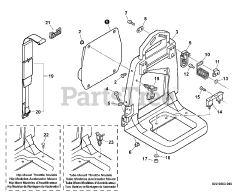 Echo PB-413 H - Echo Backpack Blower (SN: P06413001001 - P06413999999)