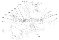 Toro 72045 (265-6) - Toro Lawn & Garden Tractor (SN: 089000001 - 089000399) (1998)