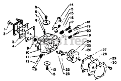 Echo CS-500 VL - Echo Chainsaw (SN: 001001 - 049000)