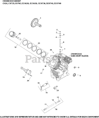 Kohler ECH730-3001 - Kohler Command PRO EFI Engine, Basic Version, 25hp, 18.61kW Crankcase Group 2-24-369 ECH630-749