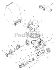 Yard-Man 24A-061I401 - Yard-Man Shredder Vacuum (2004)