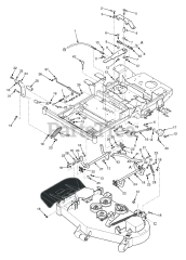 Scag SFZ52H-26KT - Scag Freedom Z 52" Zero-Turn Mower, 26hp Kohler (SN: S6700001 - S6799999) (Rev 01) CUTTER DECK CONTROLS - SFZ52H