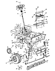 Ranch King 14BY833P206 - Ranch King Garden Tractor (1998)