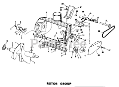 Simplicity 990221 - Simplicity Sno-Away 23" Snow Thrower