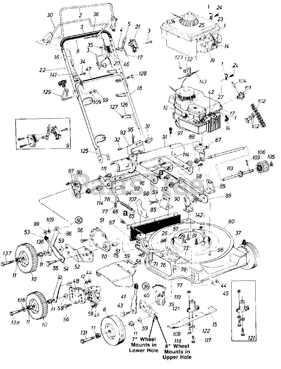 Lawnflite 126282010 Lawnflite WalkBehind Mower (1986) (Skaggs