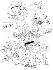 Lawnflite 126-282-087 - Lawnflite Walk-Behind Mower (1986) (Payless Cashway)