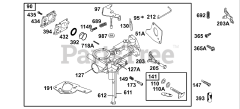 Briggs & Stratton 136212-0618-A1 - Briggs & Stratton Horizontal Engine