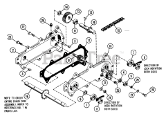 Ariens 835008 - Ariens Tiller Attachment (SN: 000101 & Above)